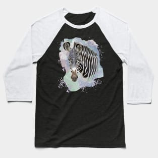 Zebra on Safari in Kenya / Africa Baseball T-Shirt